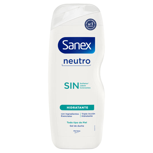 Gel ducha neutro sin Sanex 600ml La Despensa
