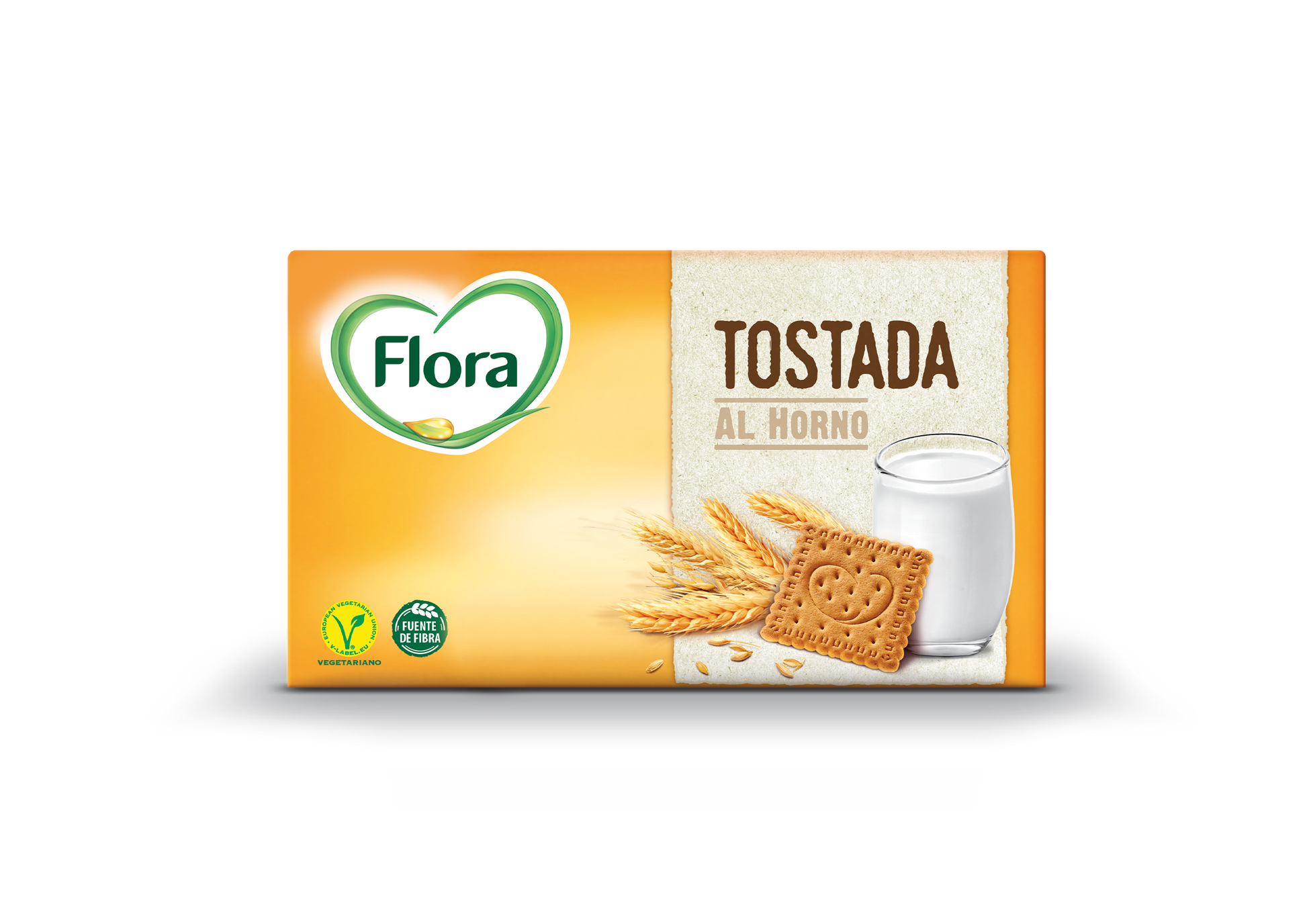Galleta tostada al horno Flora 450g