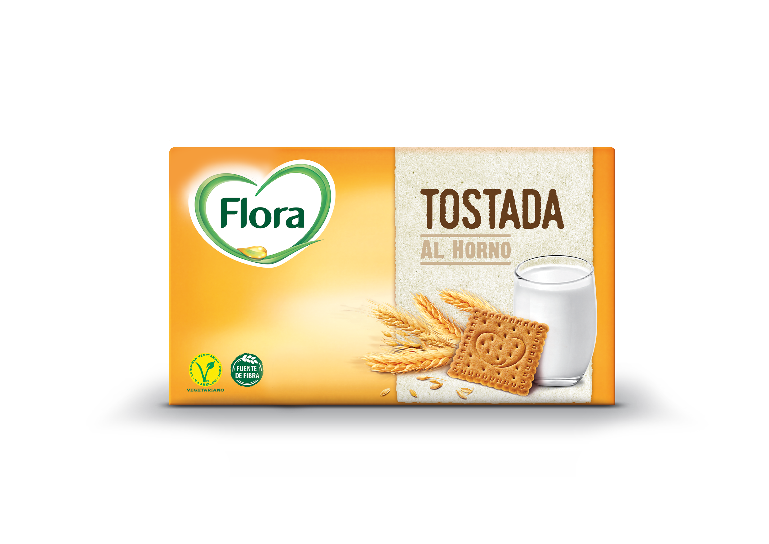 Galleta tostada al horno Flora 450g