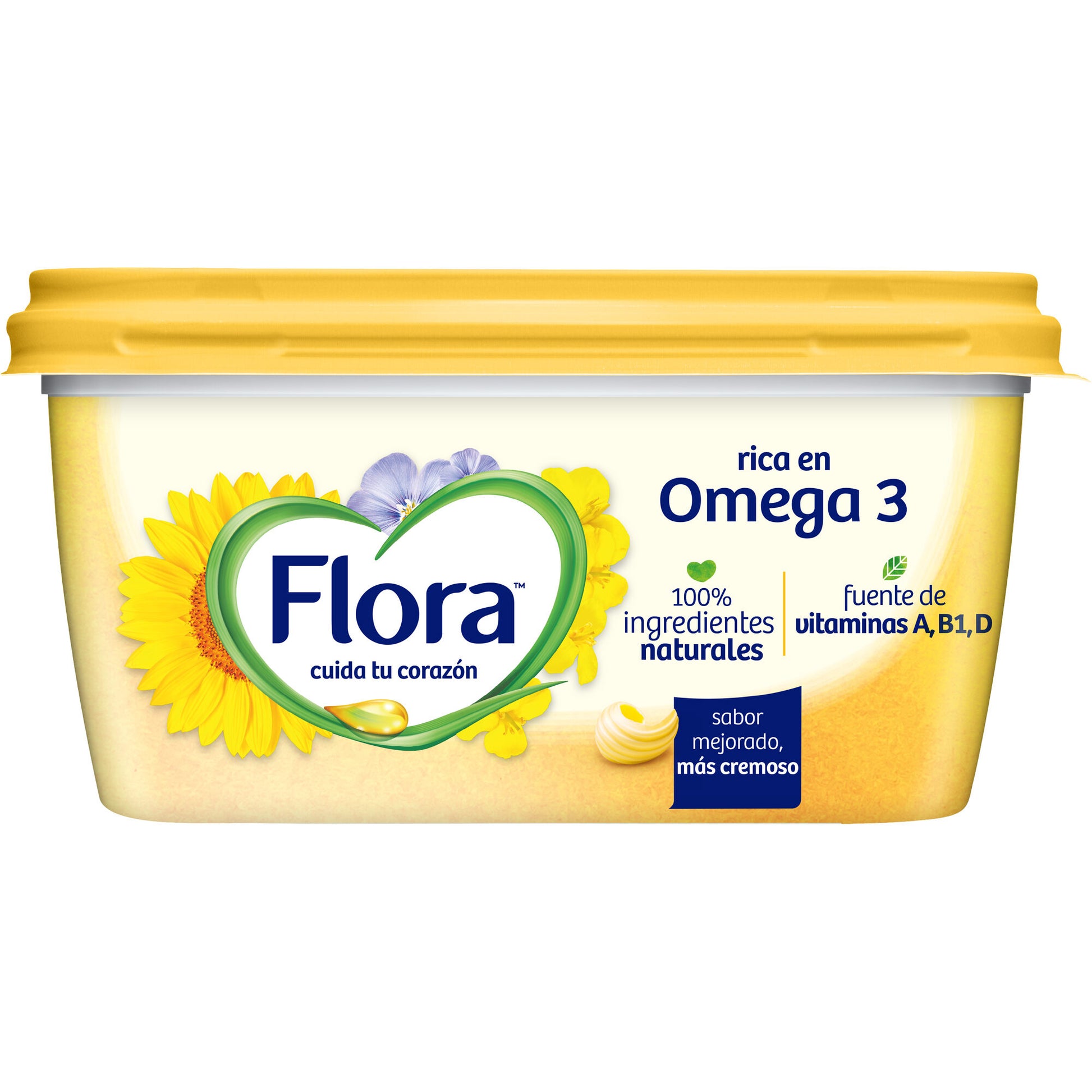 Margarina tarrina Flora 400g