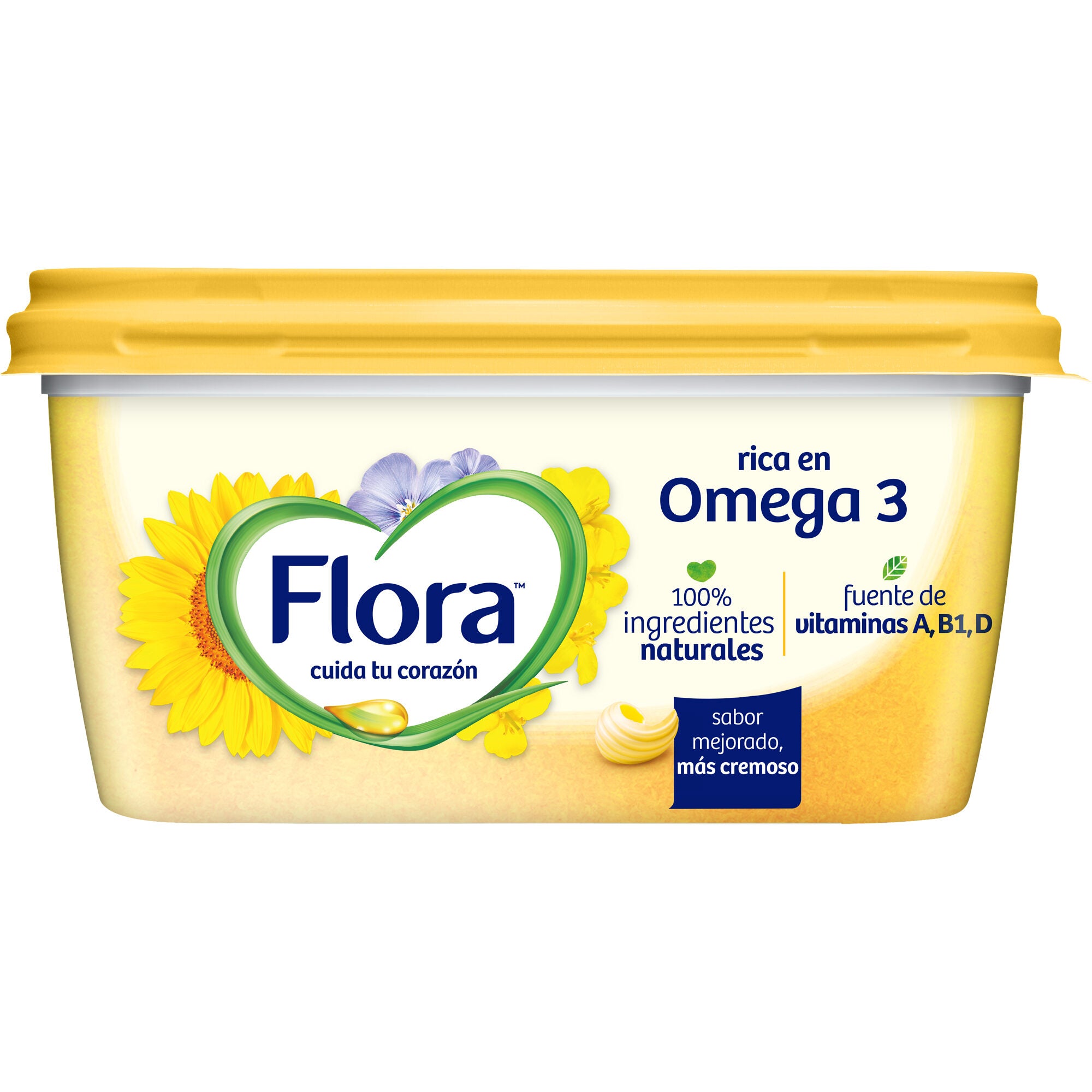 Margarina tarrina Flora 400g