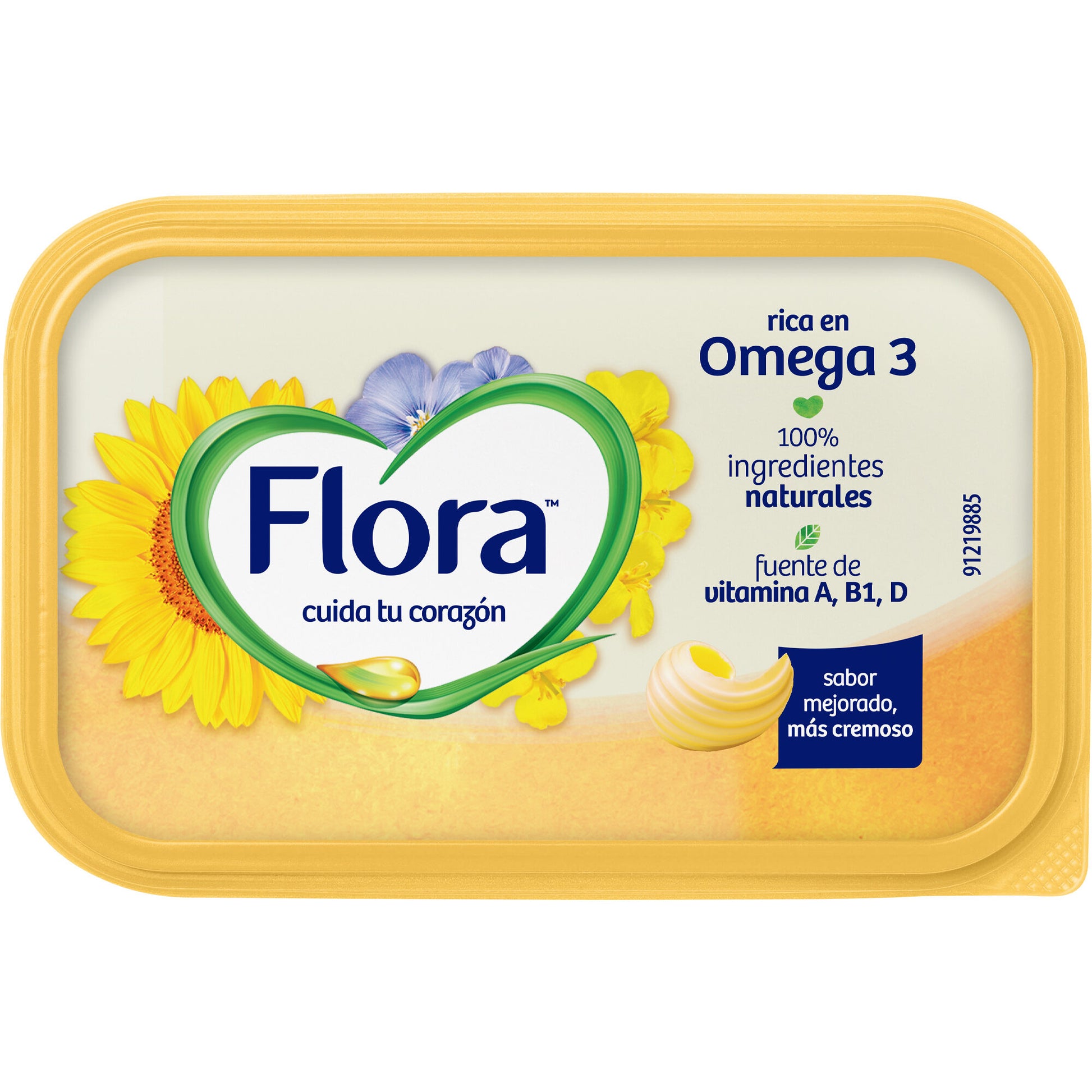 Margarina tarrina Flora 400g