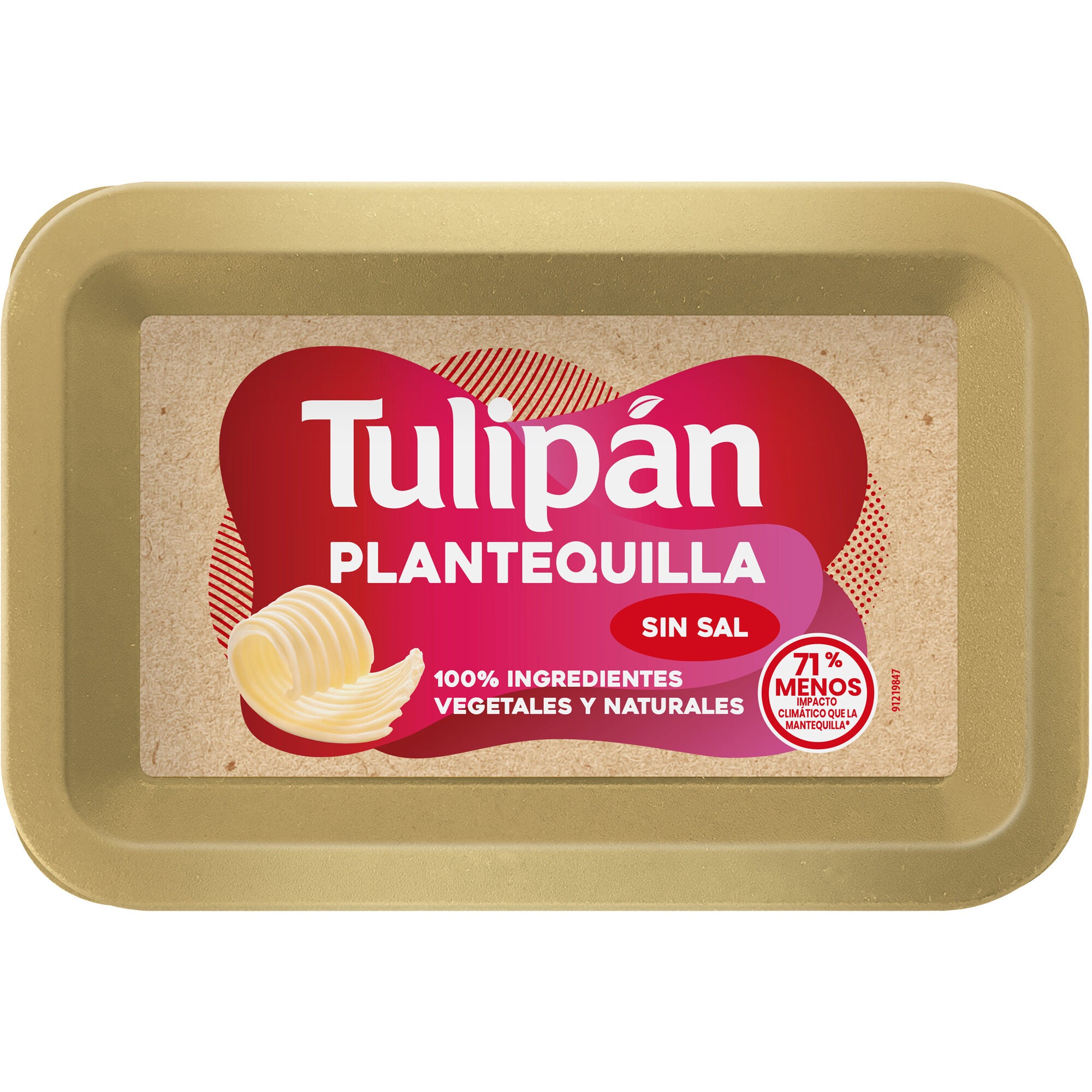 Plantequilla s/sal Tulipan 200g