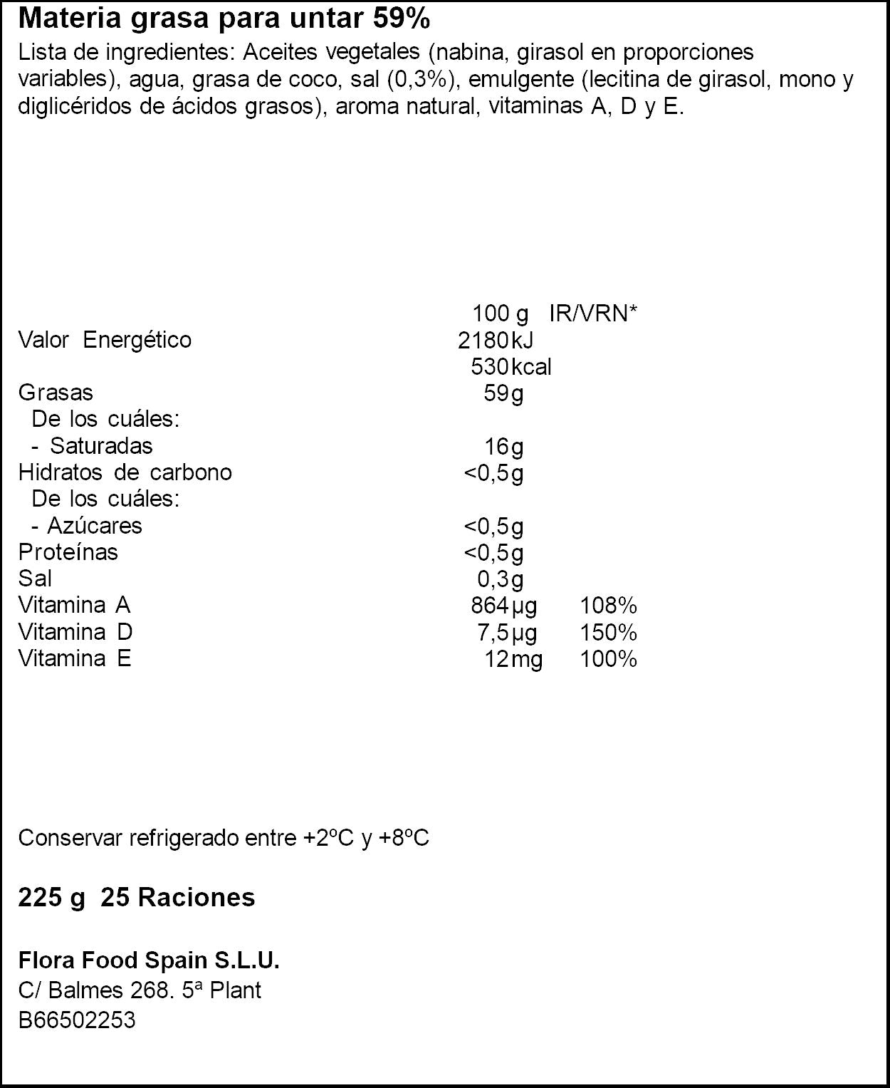 Margarina  Tulipan 225g