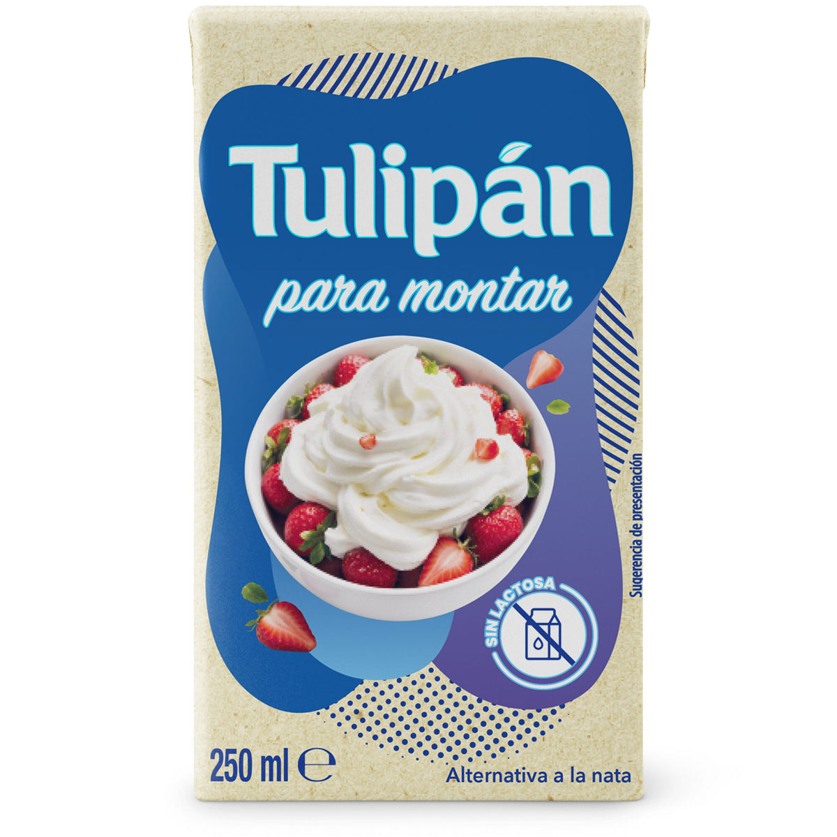 Nata vegetal para montar Tulipan 250ml