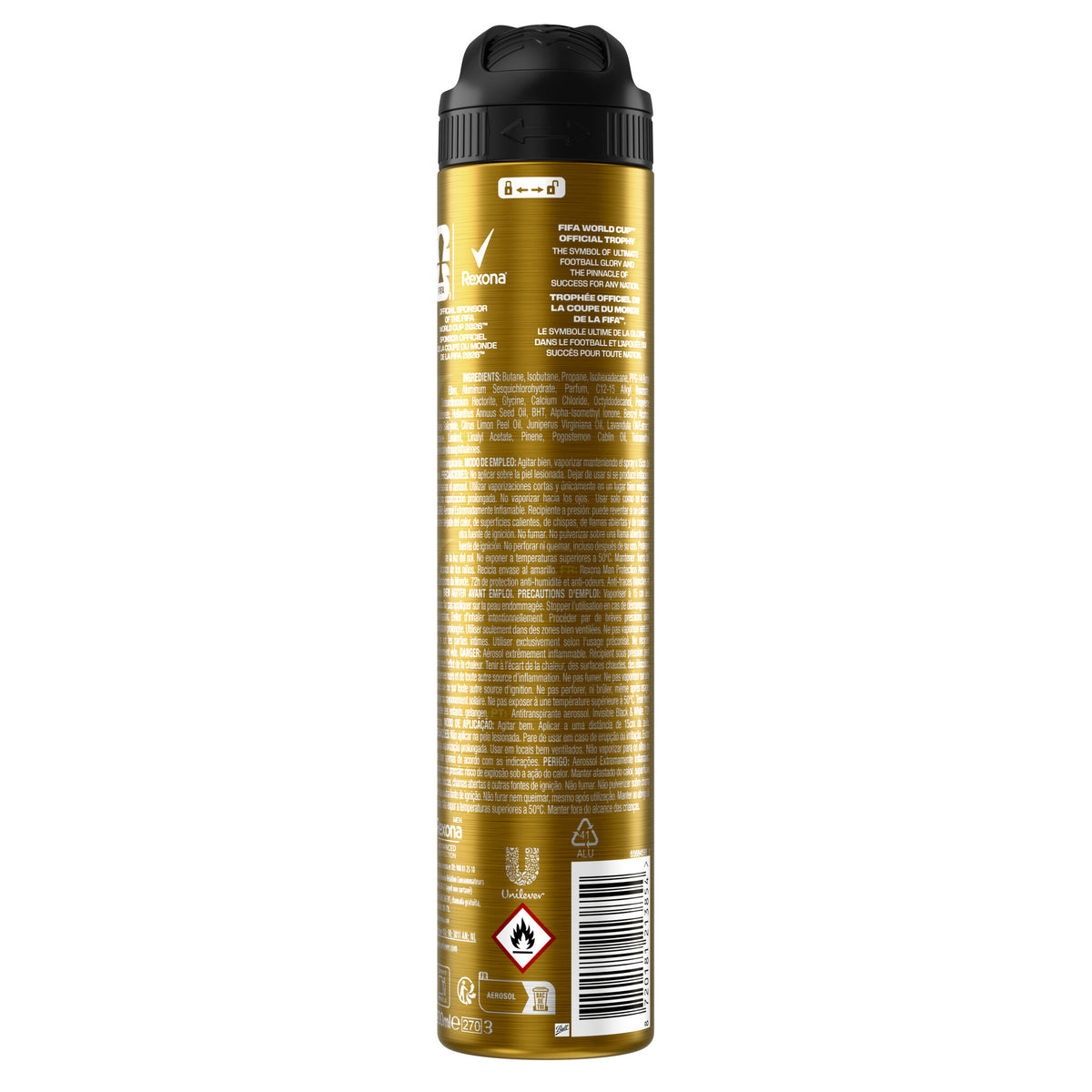 Desodorante spray invisible men Rexona 200ml