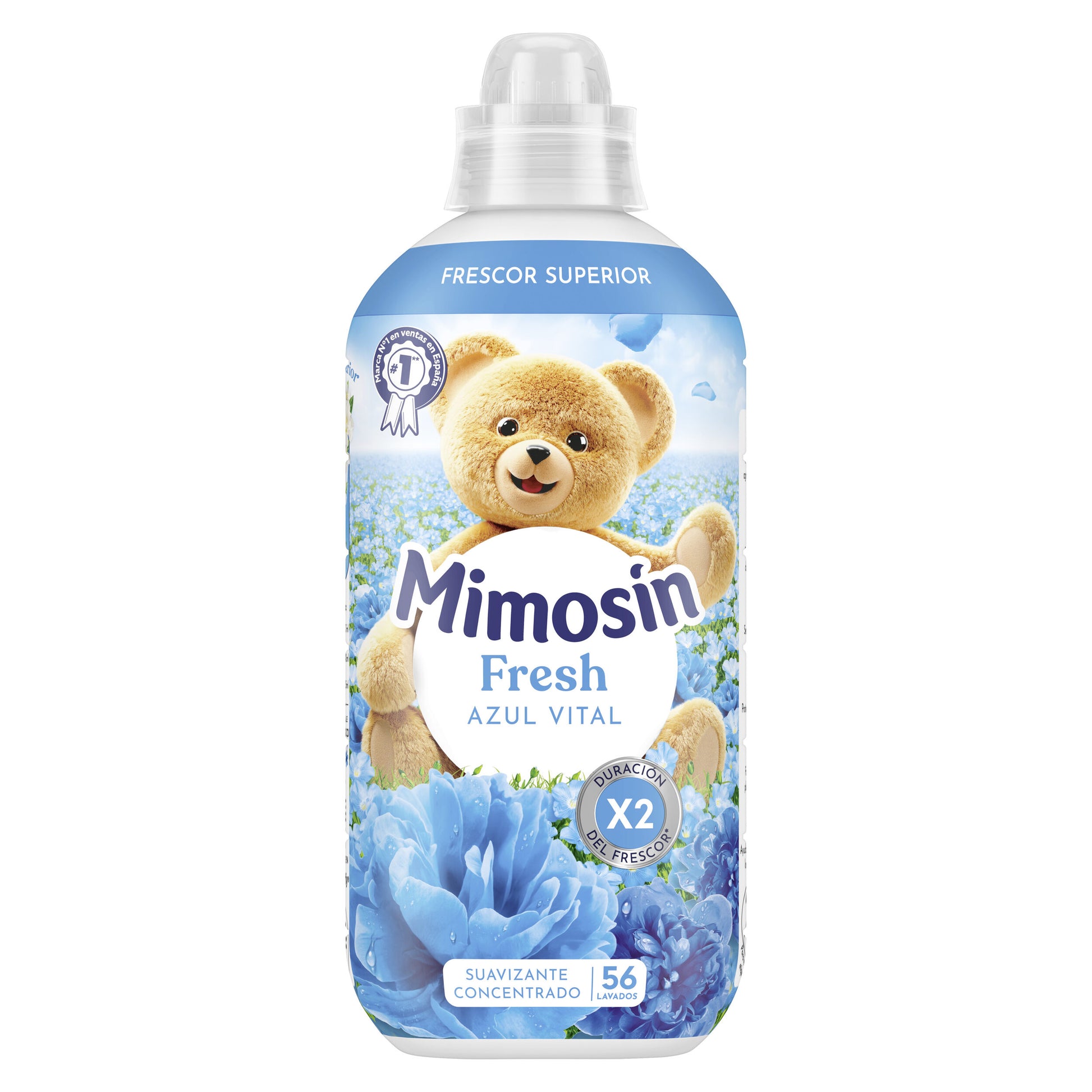Suavizante concentrado azul Mimosín 56d