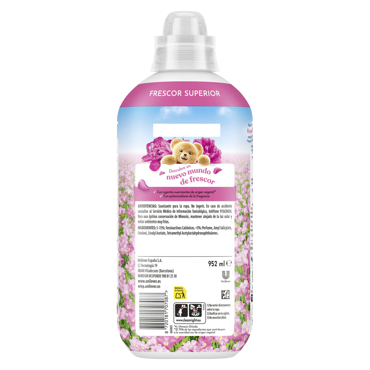 Suavizante concentrado frescor floral Mimosin 56d