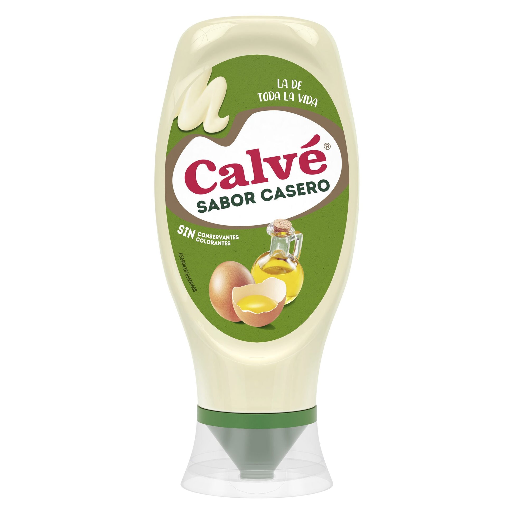 Mayonesa bocabajo Calvé 430ml