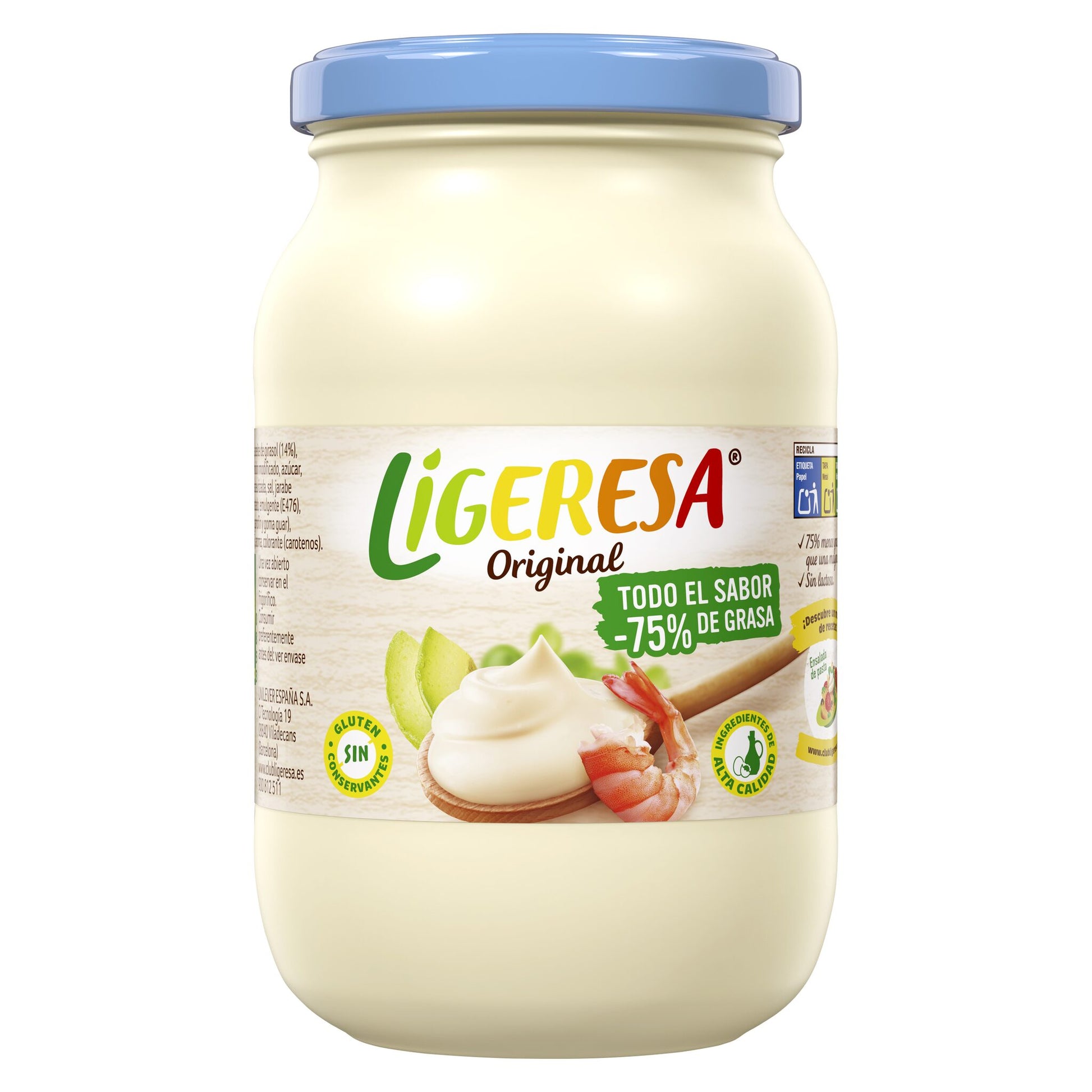 Mayonesa ligera cristal Ligeresa 210ml