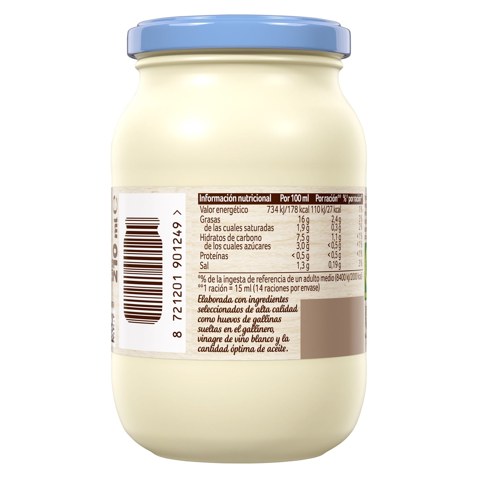 Mayonesa ligera cristal Ligeresa 210ml