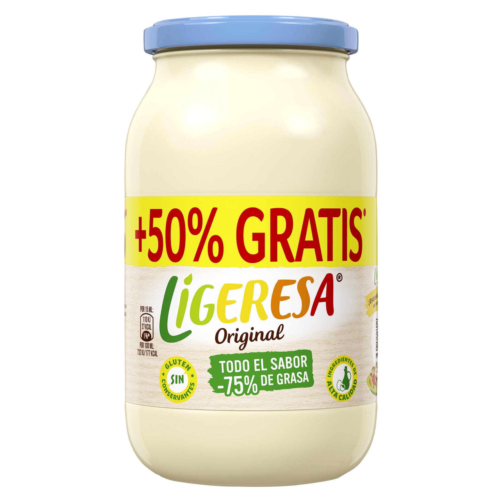 Mayonesa ligera cristal Ligeresa 425ml