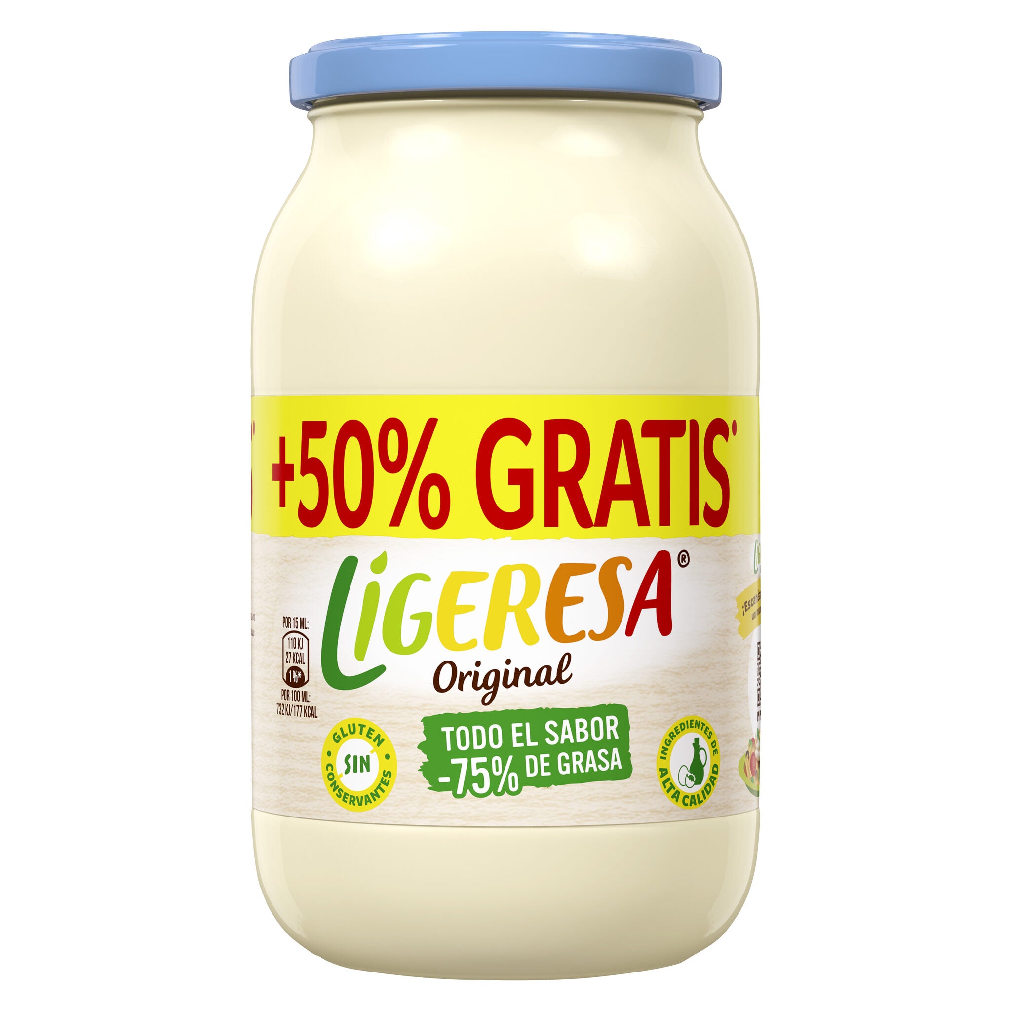 Mayonesa ligera cristal Ligeresa 425ml