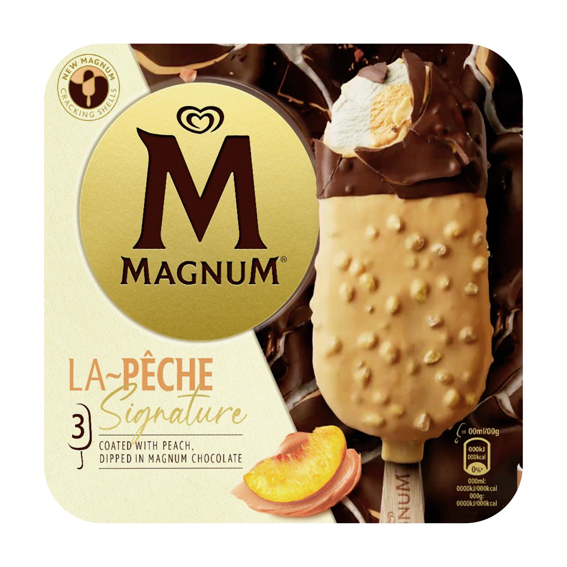 Bombon peach Magnum p3x85ml