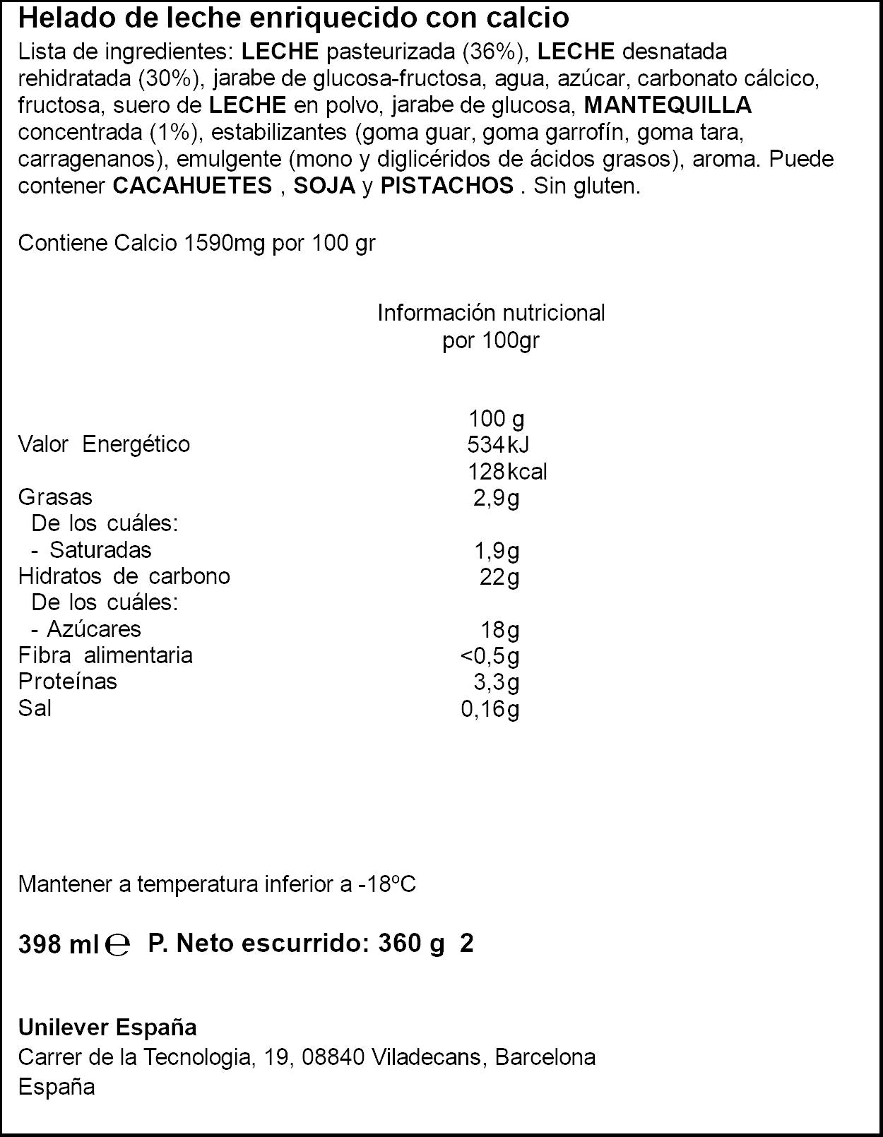 Helado kids mix Frigo p8x50ml