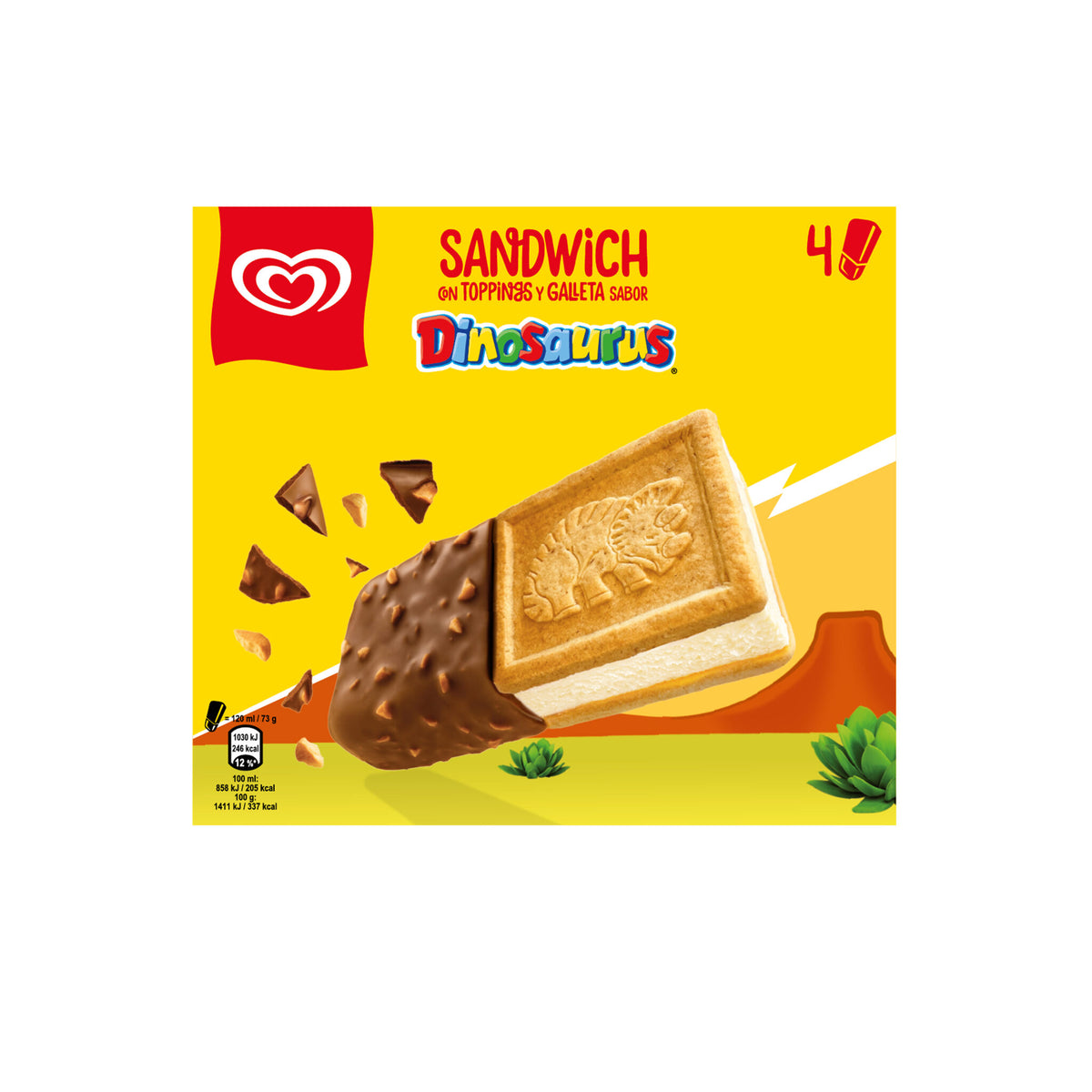 Sandwich dinosaurus Frigo 480ml