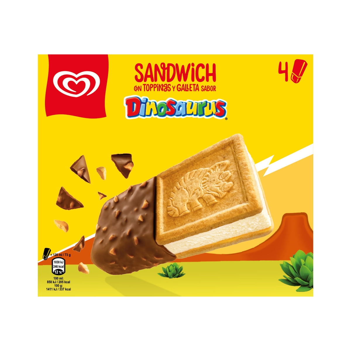 Sandwich dinosaurus Frigo 480ml