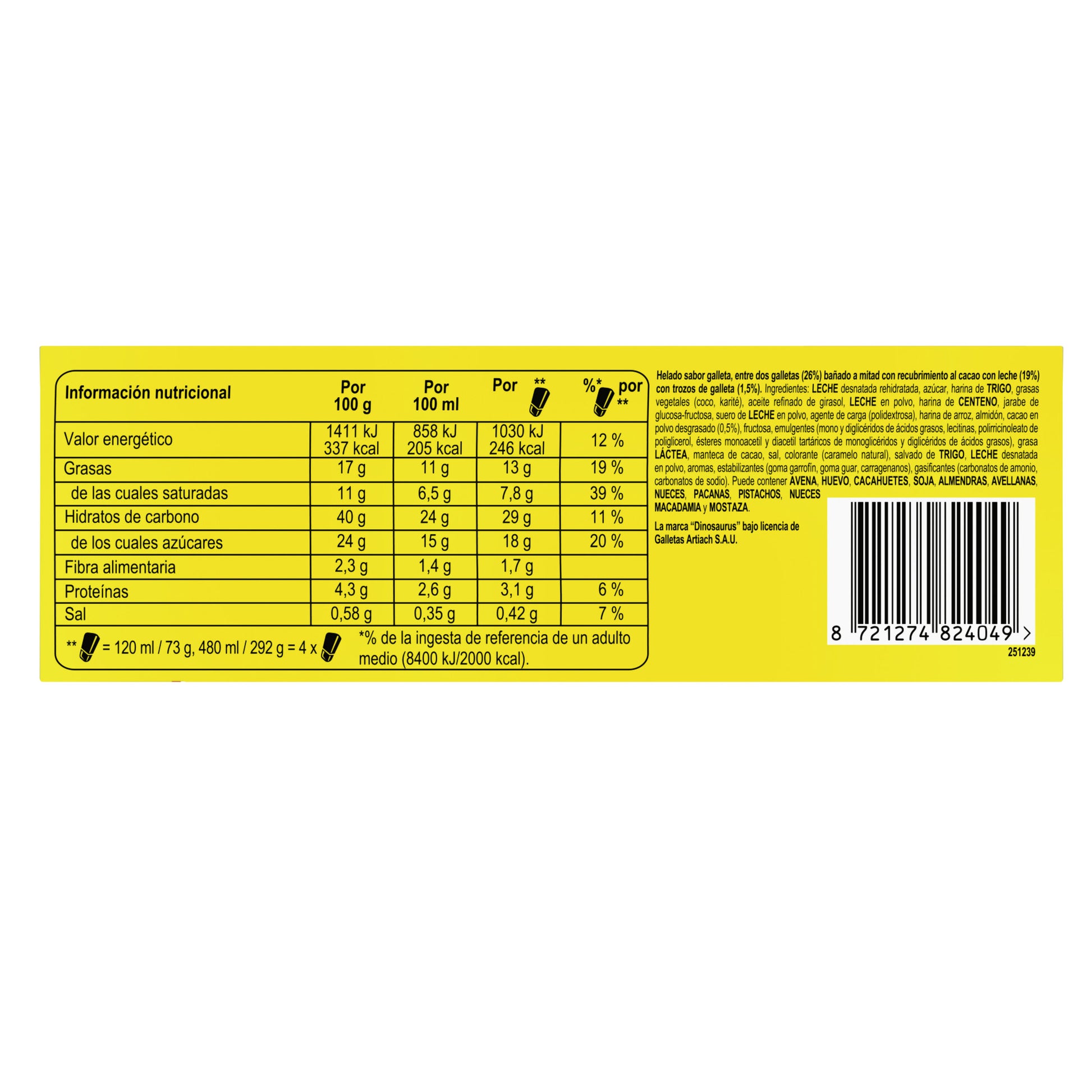 Sandwich dinosaurus Frigo 480ml