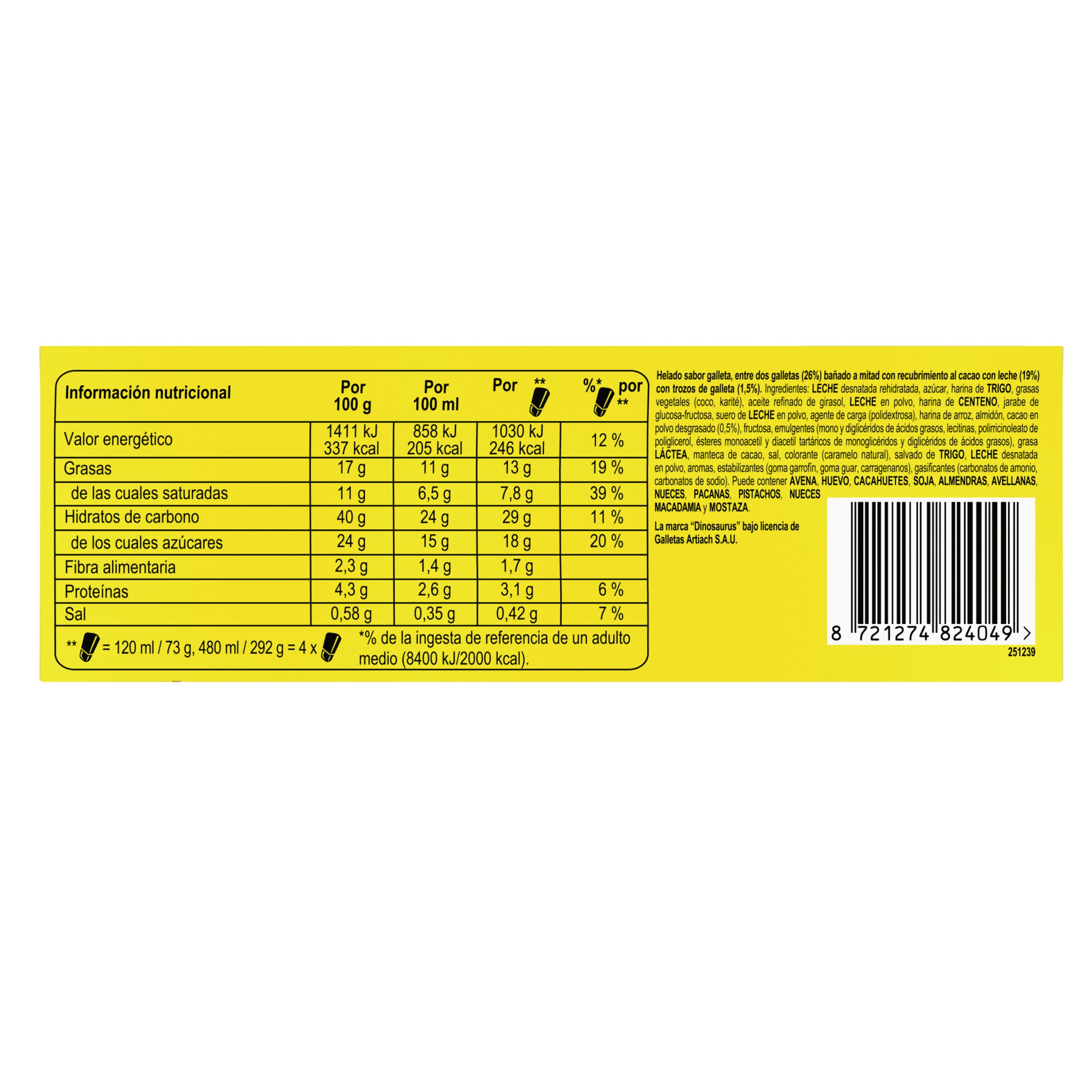 Sandwich dinosaurus Frigo 480ml