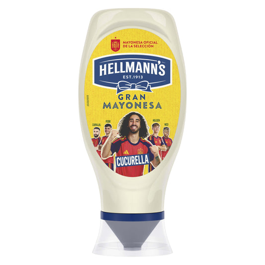 Mayonesa bocabajo Hellmans 430ml La Despensa