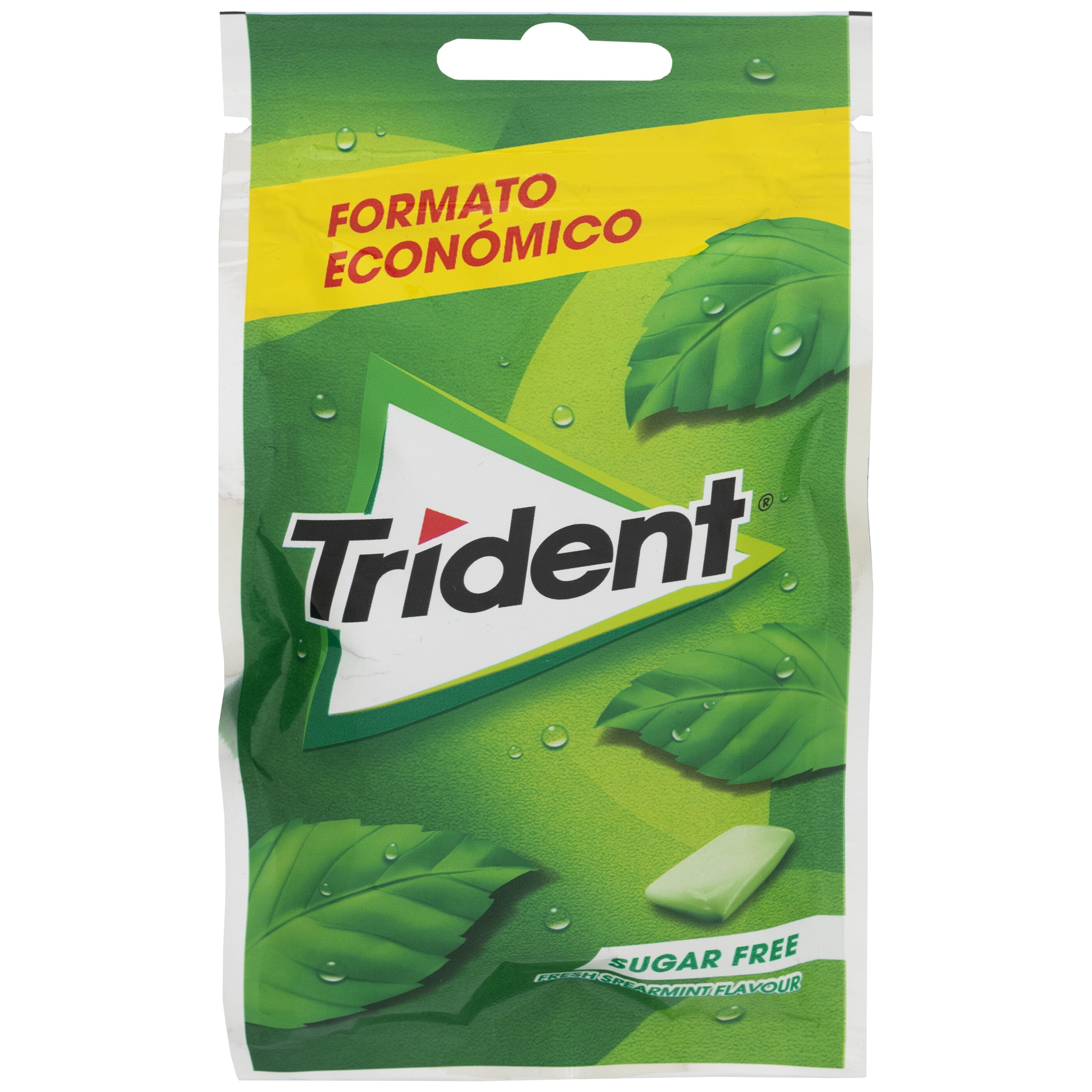 Chicle hierbabuena gragea Trident 0.435