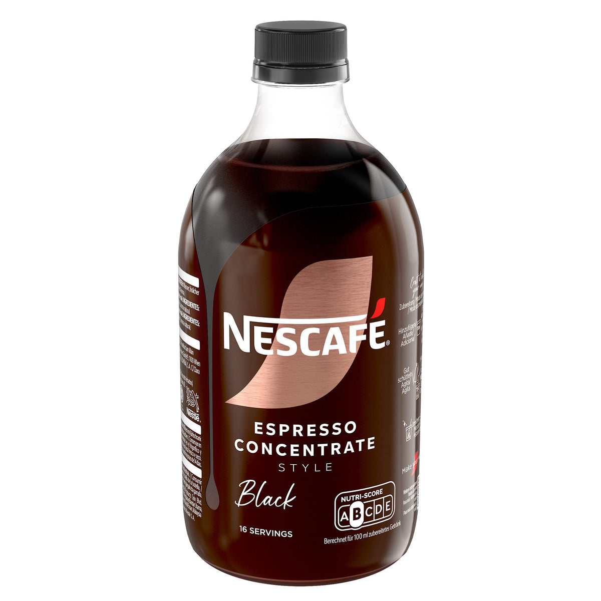 Concentrado cafe black s/az Nescafe 500ml