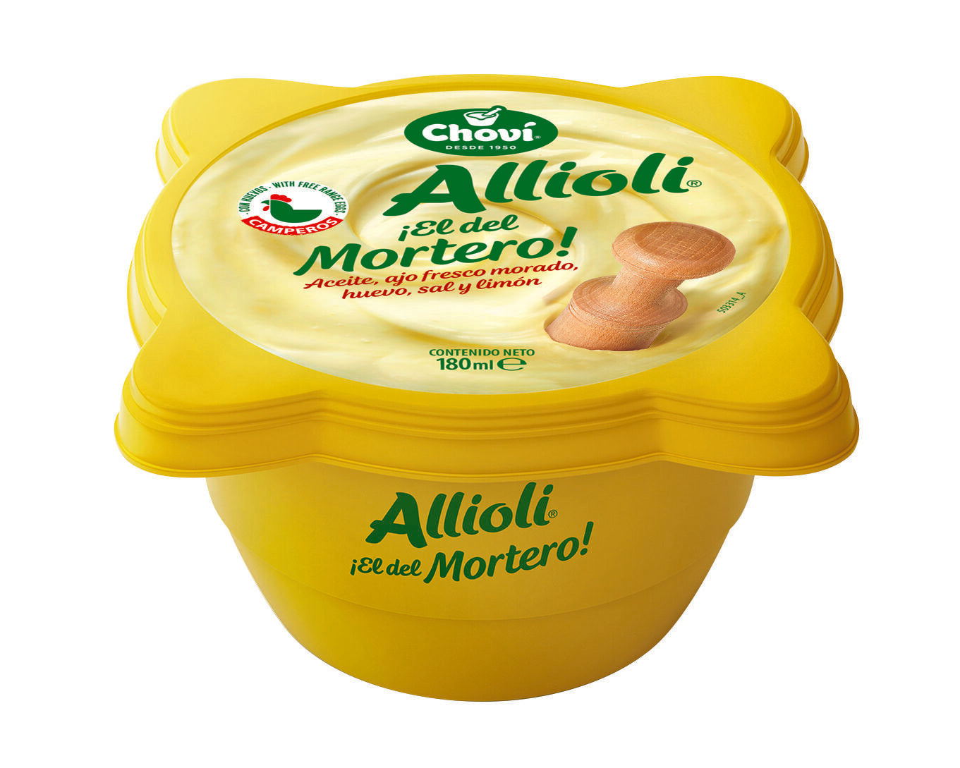 Alioli mortero Chovi 180ml