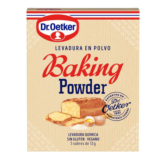 Levadura química Dr oetker p5 12g/u La Despensa
