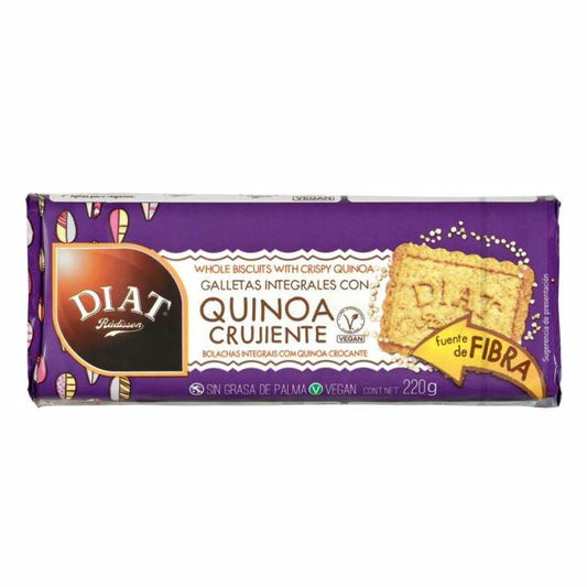 Galletas integrales quinoa crujiente Diet radisson 220g La Despensa