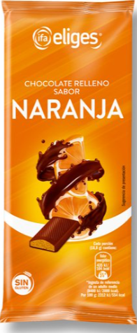 Chocolate con naranja Ifa eliges 100g La Despensa
