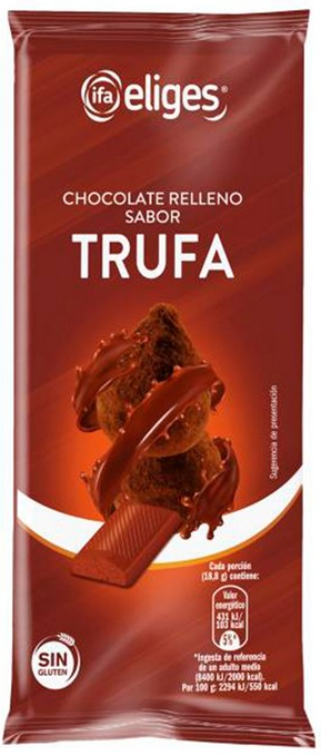 Chocolate con trufa Ifa eliges 100g