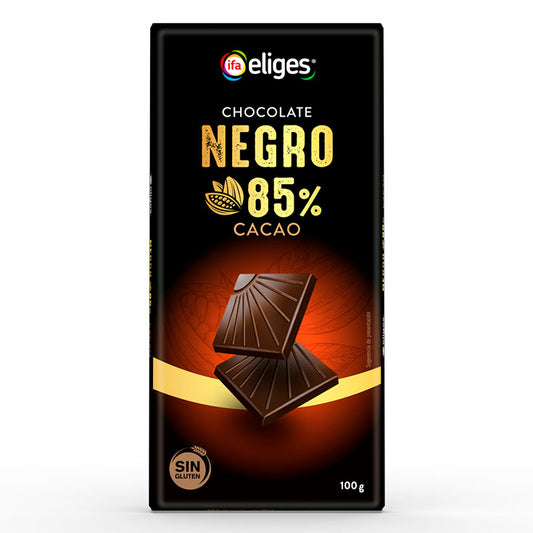 Chocolate negro 85% cacao Ifa eliges 100g La Despensa