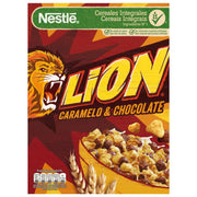 Cereal c/ crema cara/choco leche Nestle Lion 400g