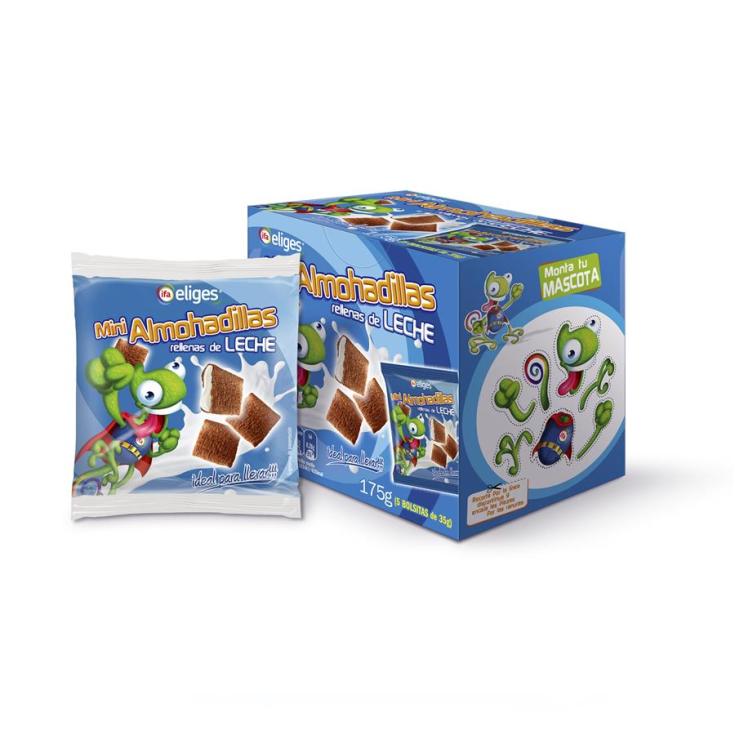 Cereal almohadilla relleno leche mini Ifa eliges 175g