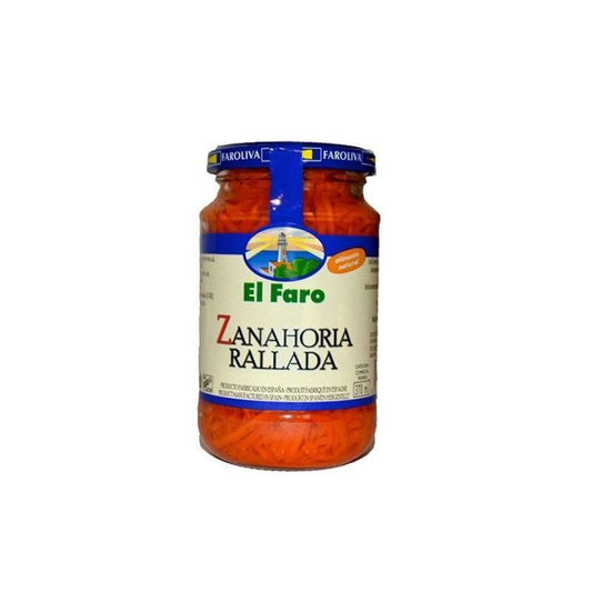 Zanahoria rallada cristal el Faro 200g escurr La Despensa