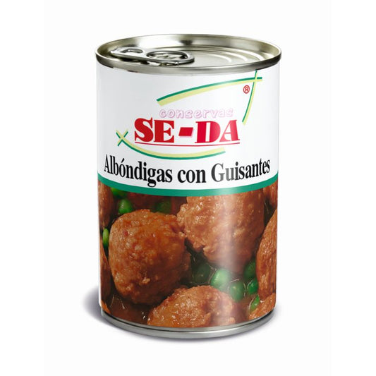Albóndigas c/guisantes lata se-da 415g La Despensa