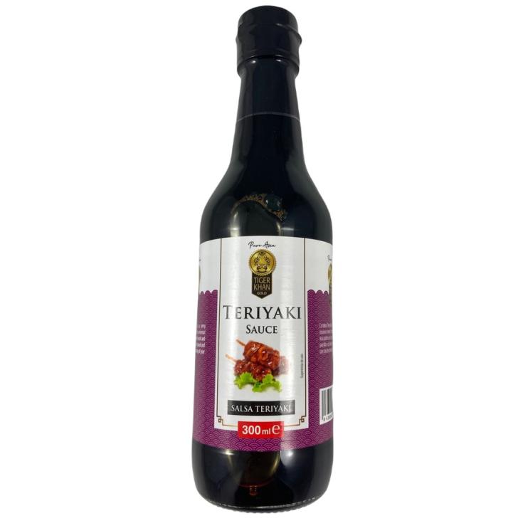 Salsa teriyaki asian botella Tiger khan 250ml