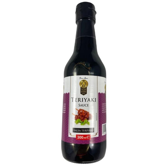 Salsa teriyaki asian botella Tiger khan 250ml La Despensa