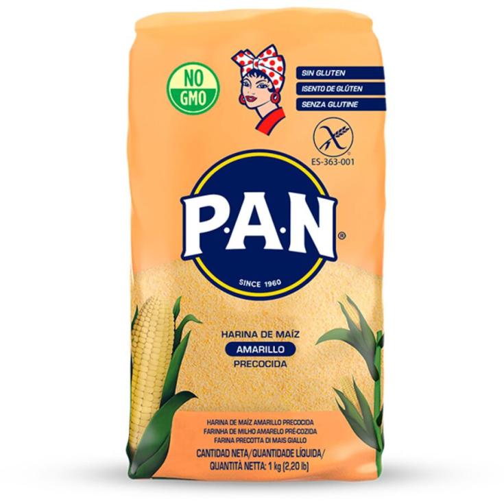 Harina maiz amarilla precocida p.a.n. 1kg