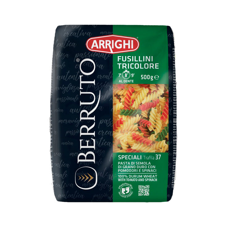 Fusillini tricolore Berruto 500g