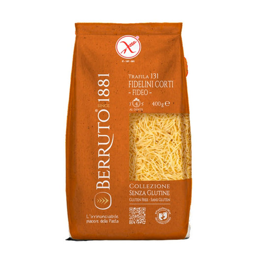 Fideo cabellin s/gluten Berruto 400g La Despensa