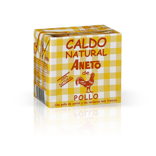 Caldo natural pollo Aneto 500ml La Despensa
