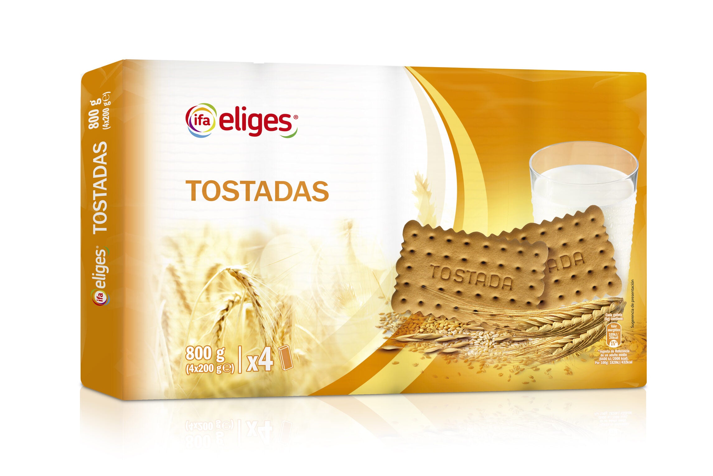 Galleta tostada  Ifa eliges 800g