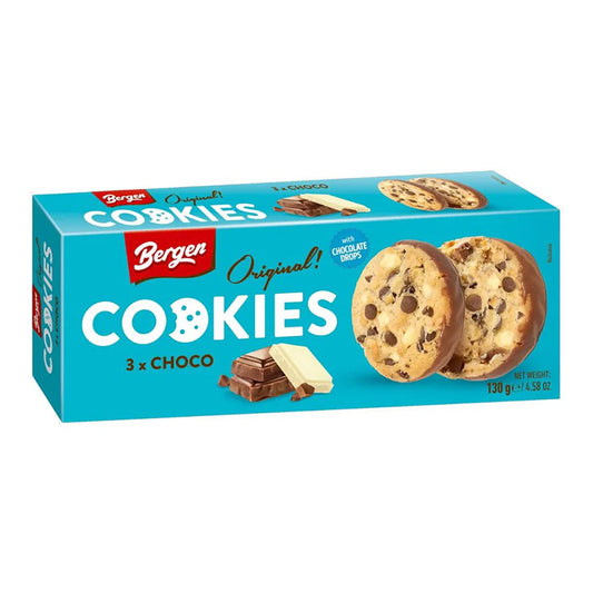 Galleta cookies triple choco Bergen 130g La Despensa
