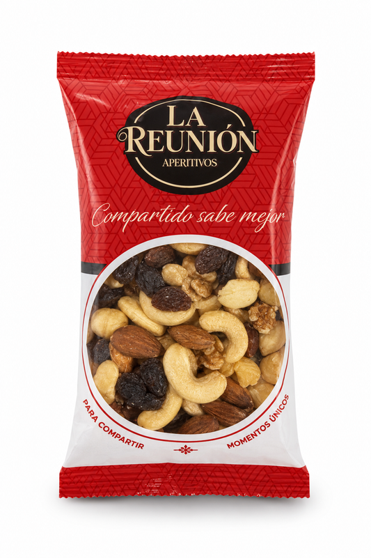 Cocktail fruto secos natural La reunión 180g La Despensa