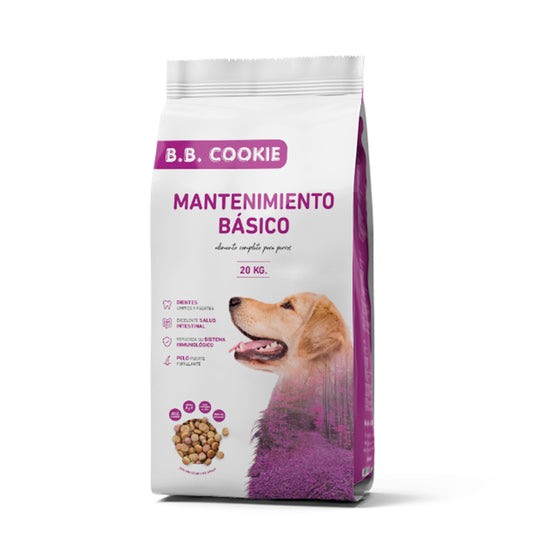 Comida seca perro matenimiento basico Cookie 20kg La Despensa