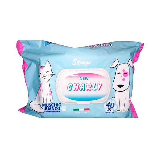 Toallitas para mascotas Charly 40u La Despensa