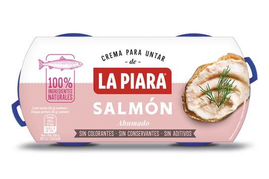 Paté salmón  La piara p2 77g/u La Despensa