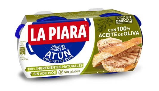 Paté atún aceite de oliva La piara p2 75g/u La Despensa