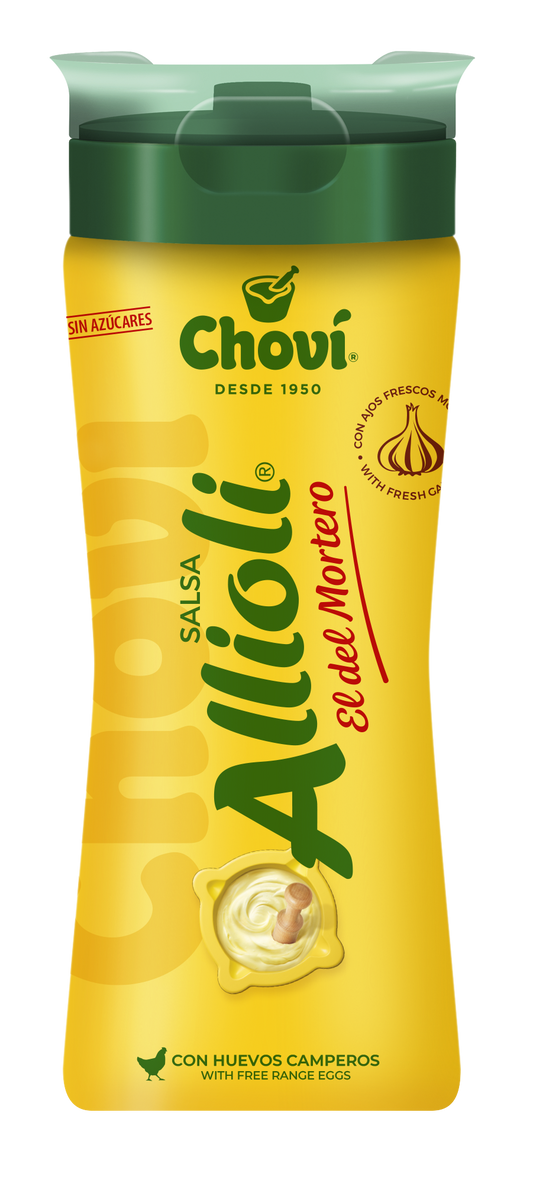 Salsa alioli pet Chovi 250ml La Despensa